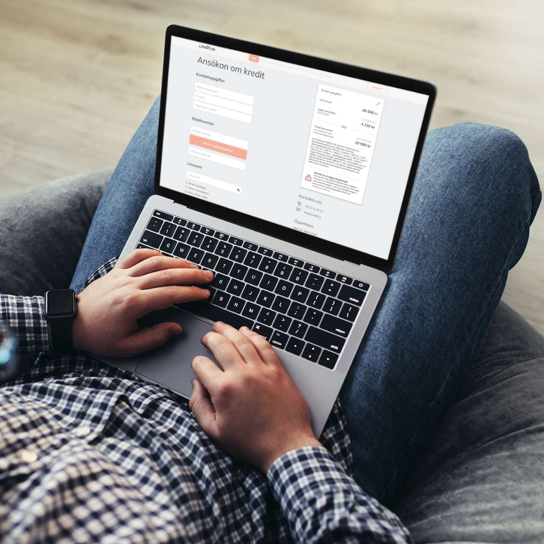 Ansökan hos credifi