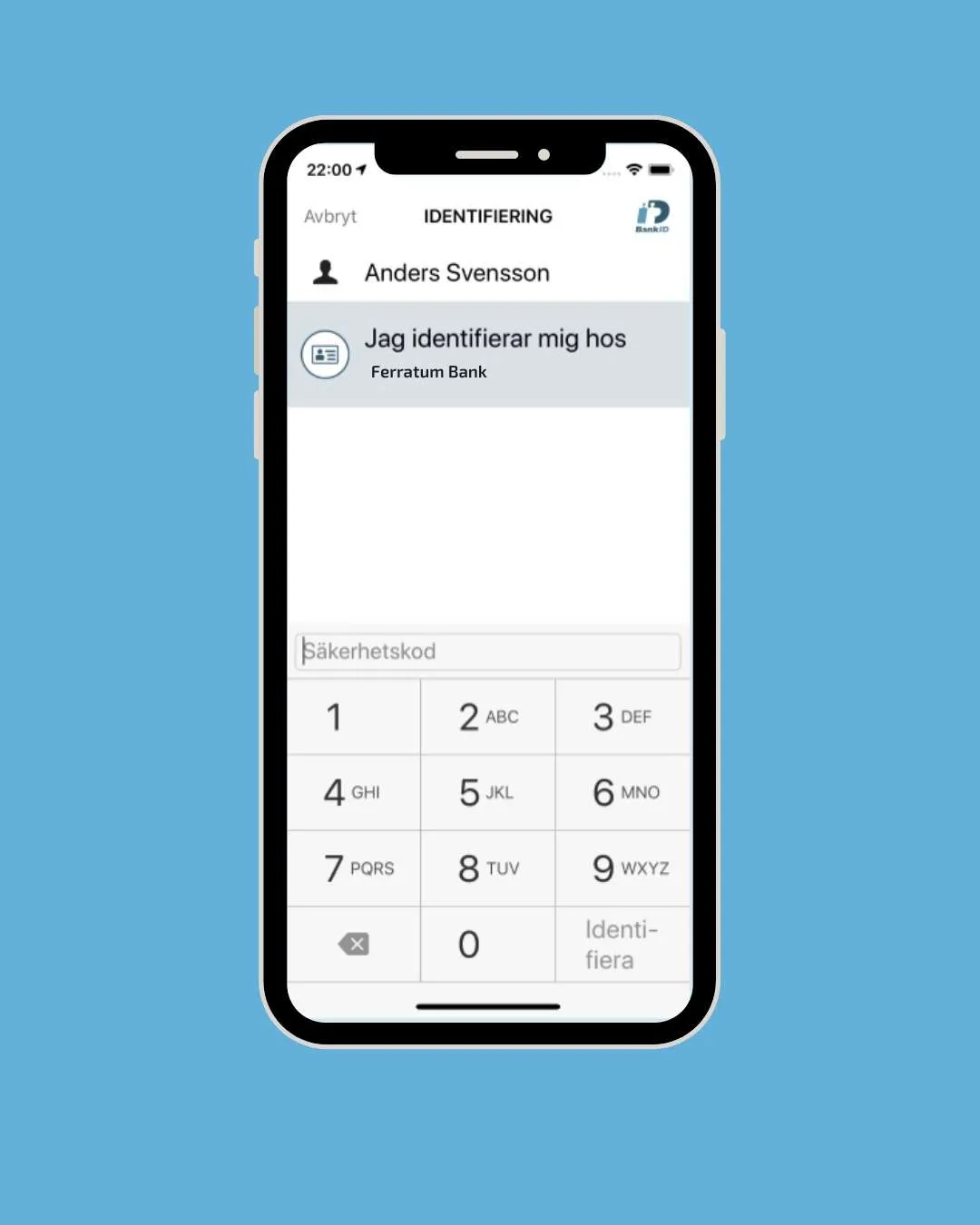 Signera avtal vid lån