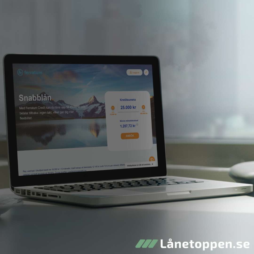 hitta ett snabblån hos lånetoppen.se