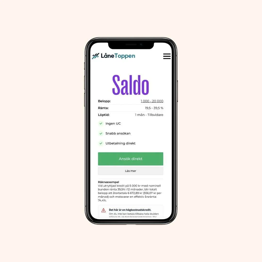 Vi rangordnar nya lån med Bisnode