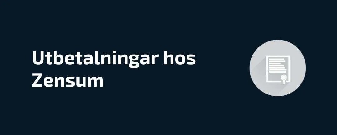 Utbetalningar hos zensum